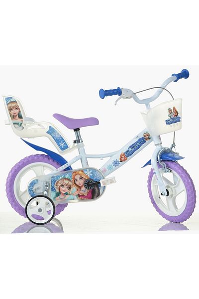 Dino Bikes Bicicletă pentru copii Snow Queen DB-124RL-SQ, 12 inch