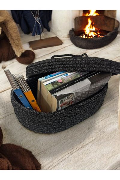 Store Multi-Purpose Super Quality Goods Organizer Jute Basket, Bread Bowl, Towel Holder, Kitchen and Bathroom Organizer
