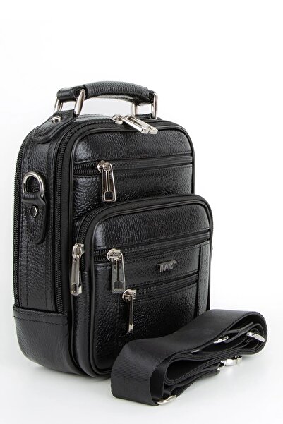 Fiyaka Traum 230 Genuine leather men's clutch bag men's messenger bag BLACK