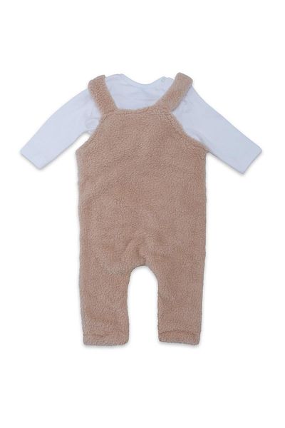 Bebelop Lamb Slopet Suit with Teddy Bear.18 Month.Beige.18