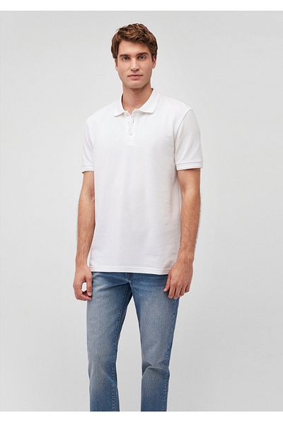 Mavi Ανδρικό μπλουζάκι με λαιμόκοψη πόλο slim fit