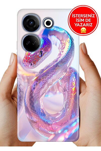TECNO Camon 20 (CK6n) Kılıf Desenli Baskılı Kamera Korumalı Silikon Akrabalarım