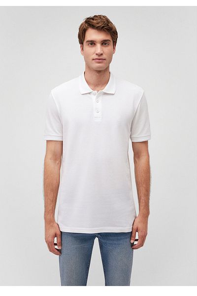 Mavi Ανδρικό μπλουζάκι με λαιμόκοψη πόλο slim fit