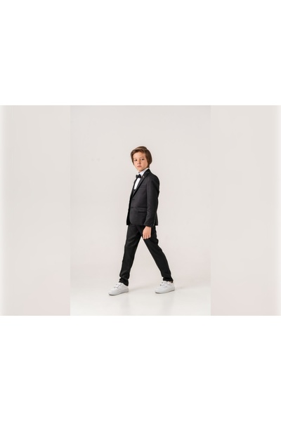 ugurbocegicocukdunyası Uğurböceğiçocuk Planet Jacket and Vest Boy's Suit 4019