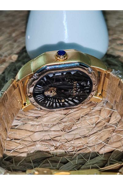Universal Bullgari Trend Stainless Steel Men Wrist Watch
