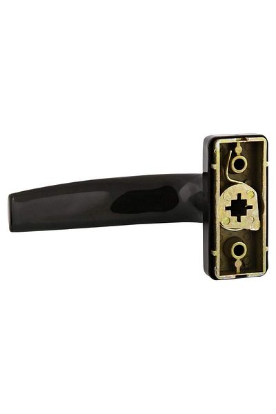 Generic Aluminum Door Handles - Black (2 Pack) | Durable Handles for Regular and Balcony Doors