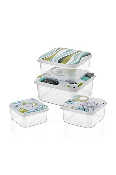 TidyLine Fresh Storage Container Set – 4 Pieces