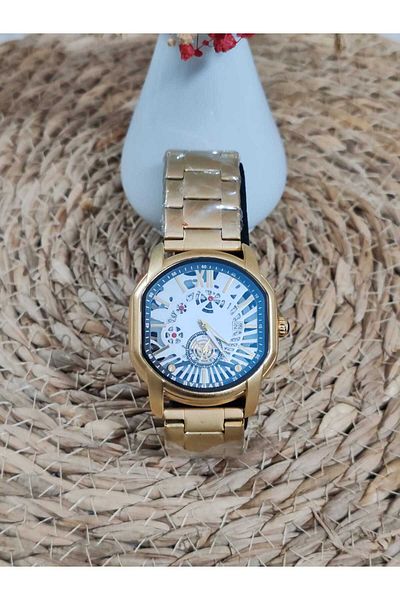 Universal Bullgari Trend Stainless Steel Men Wrist Watch