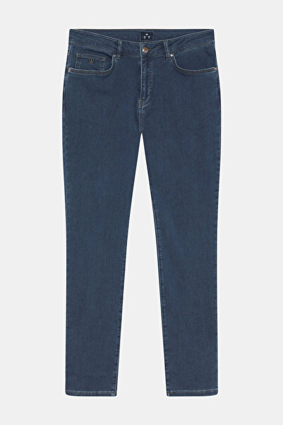 W Collection Regular Dark Blue Jean Pants