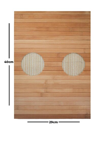 Hayveys home Bamboo Top Quality Compartment Armchair Arm Table Side Table Armrest Tray