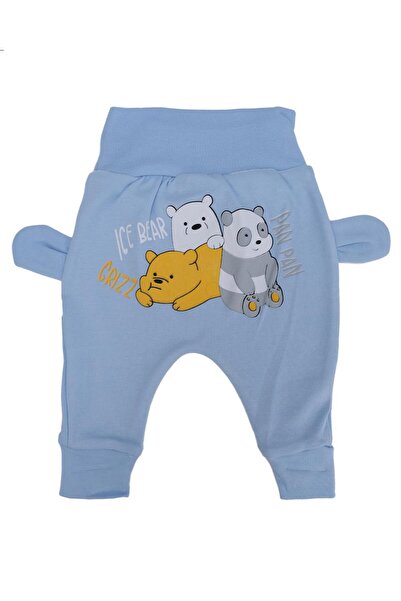 Bebelop Ayı Ve Panda Baskılı Pijama Altı