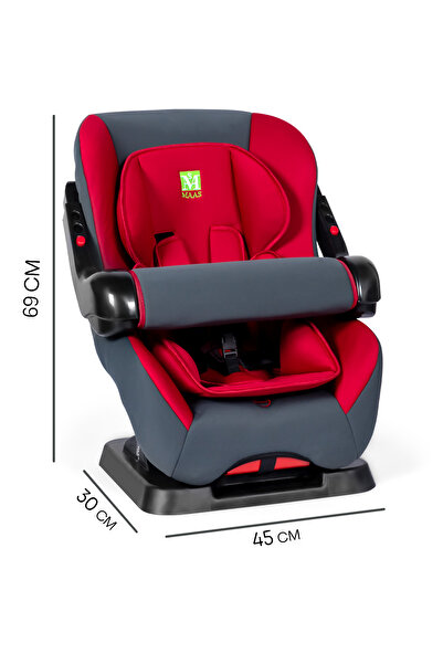 MAAS Baby Car Seat Safety Barrier,Adjustable Positions&Padded 5-Point Harness for Enhanced Safety&Comfort