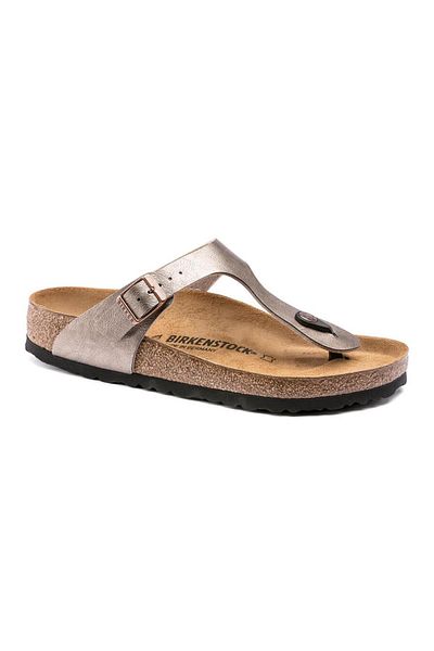 Birkenstock Γυναικείες μεταλλικές παντόφλες Gizeh Bf