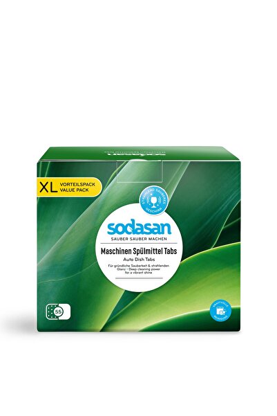 Sodasan قرص غسالة الصحون XL – 50 قطعة