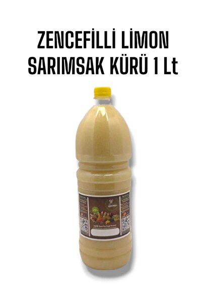 elimden Zencefilli Limon Sarımsak Kürü %100 El Yapımı Doğal 1 Lt