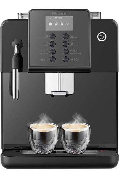 Hisense Espresso Coffee Machine Fully Automatic UAE Version HAUCMBK1S1