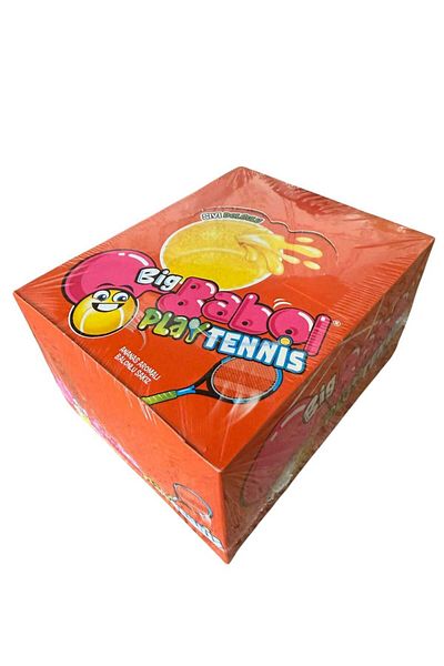 Big Babol Pineapple Flavored Gum, Balloon with Tennis Bolus 28 Pcs * 20 G.
