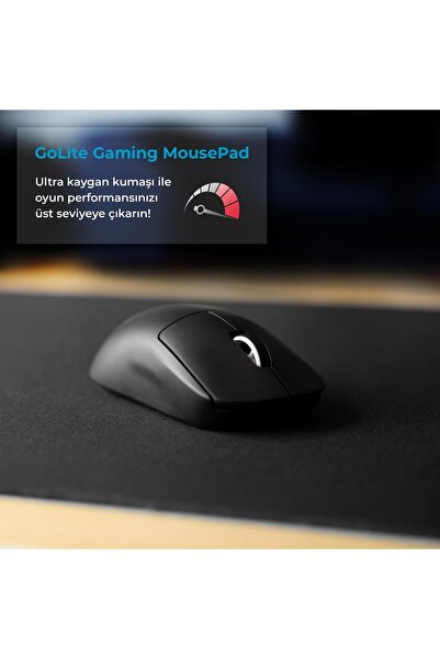 GoLite Basic - 70x30 Gaming Mouse Pad Kaymaz Taban Geniş Dayanıklı Oyuncu Mousepad Kontrol Fare Altlığı L