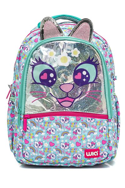 Wia Original Premium Comfort Model Waterproof Two Main Compartment Primary School 3-Piece School Backpack Set