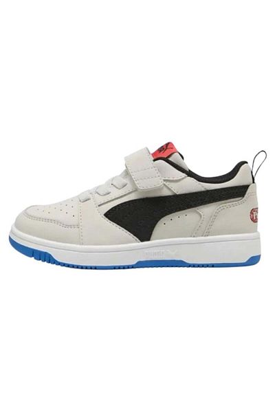 Puma Rebound V6Lomıd90Sac Ps 400638-01 Children's Gray Casual Sneaker Shoes