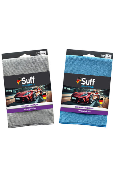 Suff Kardelen Mikrofiber Bez / Oto Temizlik Bezi (40X40CM)-(1 ADET)