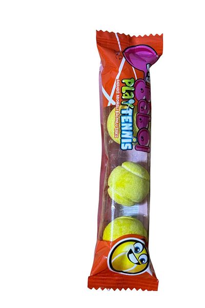 Big Babol Pineapple Flavored Gum, Balloon with Tennis Bolus 28 Pcs * 20 G.