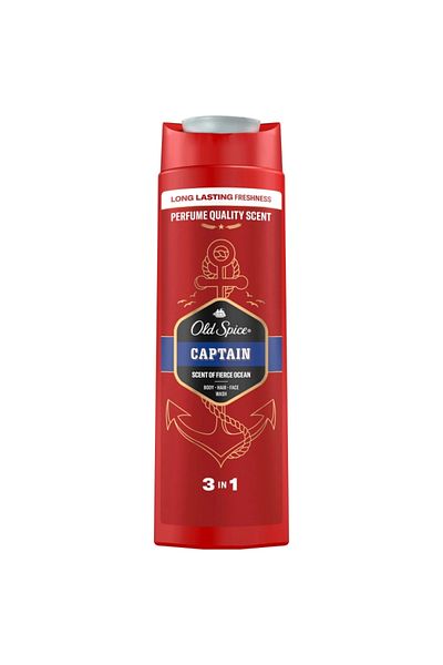 Old Spice OLD SPICE SHOWER GEL 400ML CAPTAIN