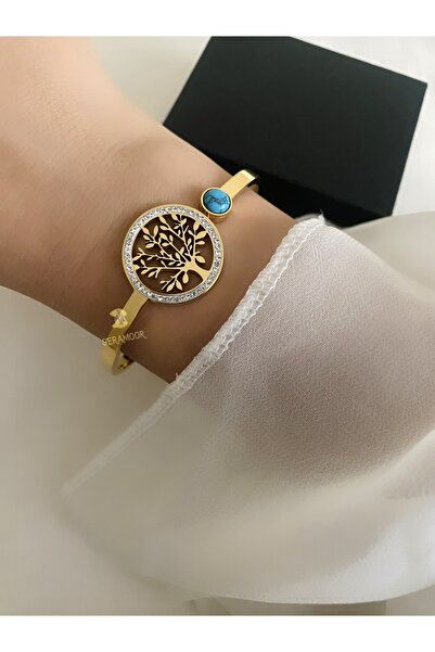 G Sport POLO Non-Tarnish Steel tree of life design bracelet