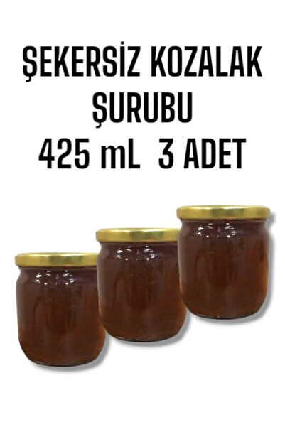 Genel Markalar Kara Çam Kozalak Şurubu Odun Ateşinde Ev Yapımı Şekersiz 425ml...
