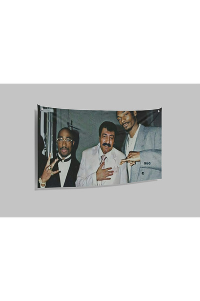 Tasarım Müslüm Gürses - 2pac - Snoop Dogg - Poster Duvar Örtüsü