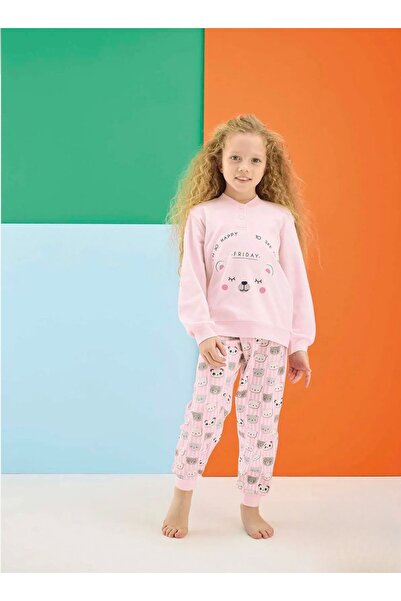 İpek Σετ πιτζάμες για κορίτσια με μακριά μανίκια 100% βαμβάκι