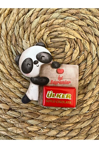 FORONEUS Panda Temalı Bayram Şekeri Çikolata (25 adet) Ramazan Bayramı Kurban...