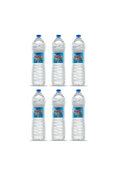 Munzur Su 1.5 LT x 6 Adet - Munzur'dan Gelen %100 Doğal Kaynak Suyu