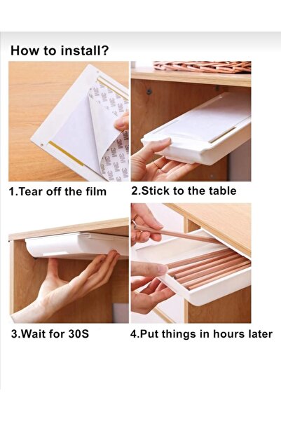 Seyax Çalışma masası çekmecesi, gardırop çekmecesi, Aksesuar çekmecesi