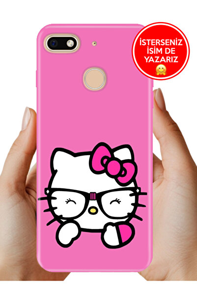 General Mobile GM 8 GO Kılıf Desenli Baskılı Kamera Korumalı ZRR Silikon KittyGo