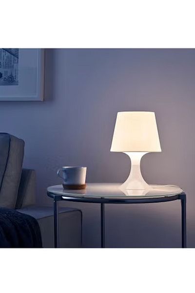 LAMPAN White table lamp 29 cm
