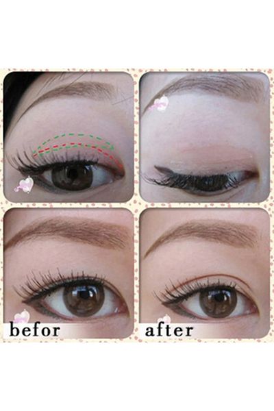 Onomo Eyelid Lifting Tapes 48 Pieces (Lace Look) Arc Shaped