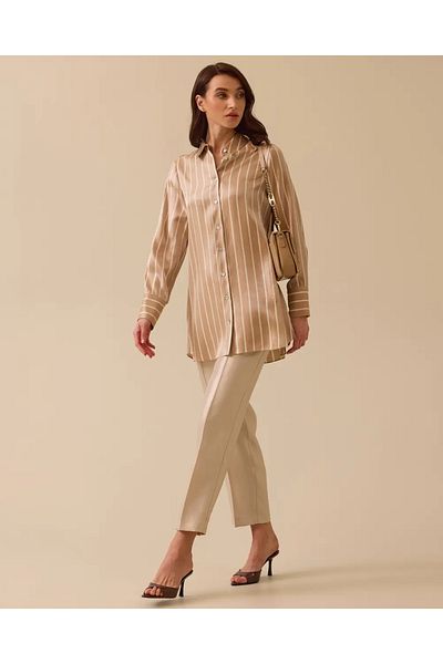 SEÇİL Camel Select Daily Shirt 1000 2511 5