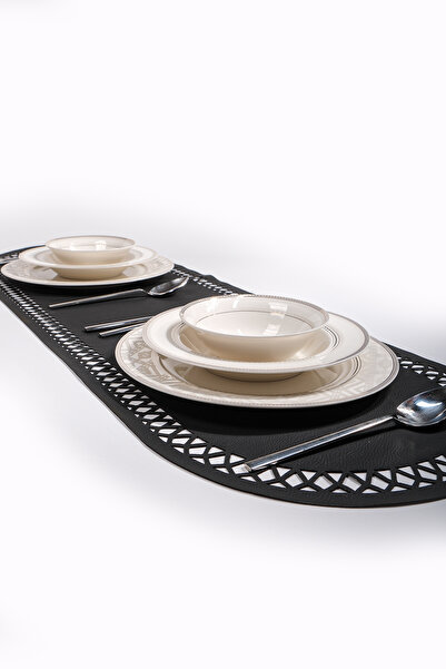 cesur lazer Suni Deri Runner 33x100