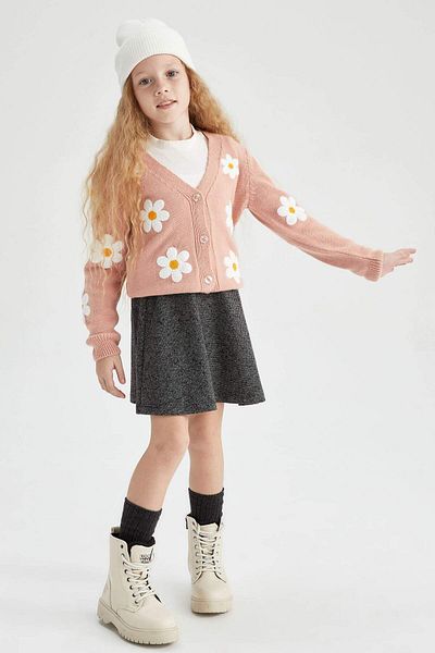 Zeyder Kids Girl's Pleated Skirt