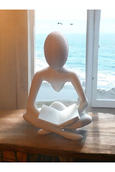 Scandinavian Style Reading book2 Trinket Sculpture Figure Decoration 3D 3D
