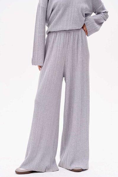 Blue Shadow Women's Trousers Debi Light Grey