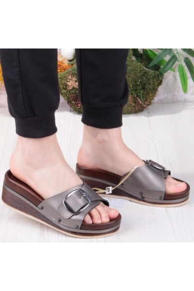 TRENDYSHOSE 24301 Adjustable Women's Slippers with Buckle