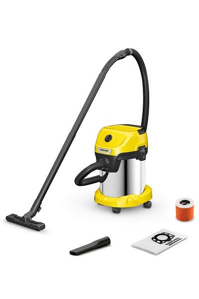 Karcher مكنسة كهربائية رطبة وجافة 1000 واط 17 لتر