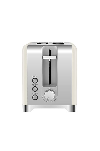 Koolen Limited Line Double Stainless Steel Toaster 930w, Creamy