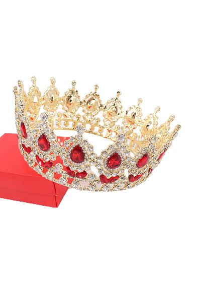NUMETAL Birthday King Crown Cake Topper and Queen Crown