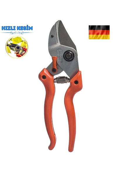 löwe Pruning Shears 7.104 Standard Handle Easy Cutting Professional Scissors - Made in Germany