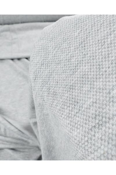 Kumaş Parça Λεπτό πλεκτό σε γκρι χρώμα Πλάτος: 170 cm