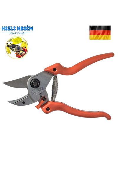 löwe Pruning Shears 7.104 Standard Handle Easy Cutting Professional Scissors - Made in Germany