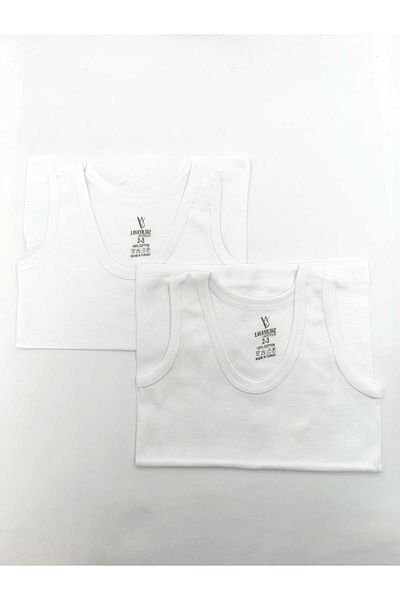 PİRİNÇ BEBE Pirinçbebe Cotton 2-Pack Children's Undershirt